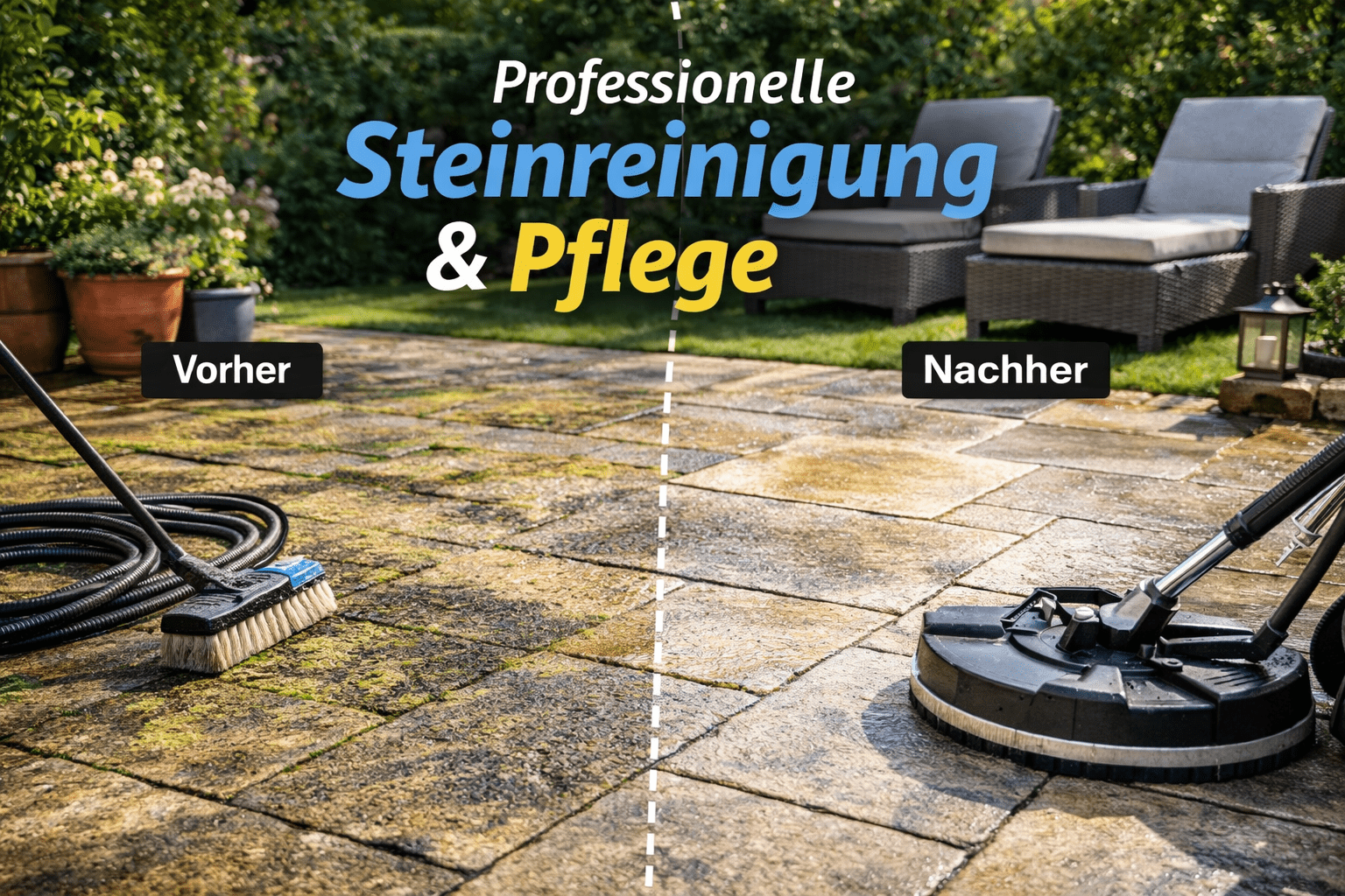 Steinreinigung Wiesbaden – SteinFlix