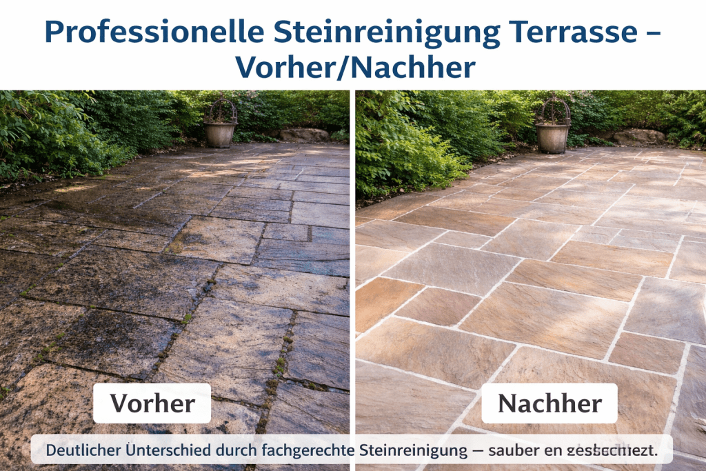Pflasterstein Terrassenreinigung Wiesbaden – SteinFlix