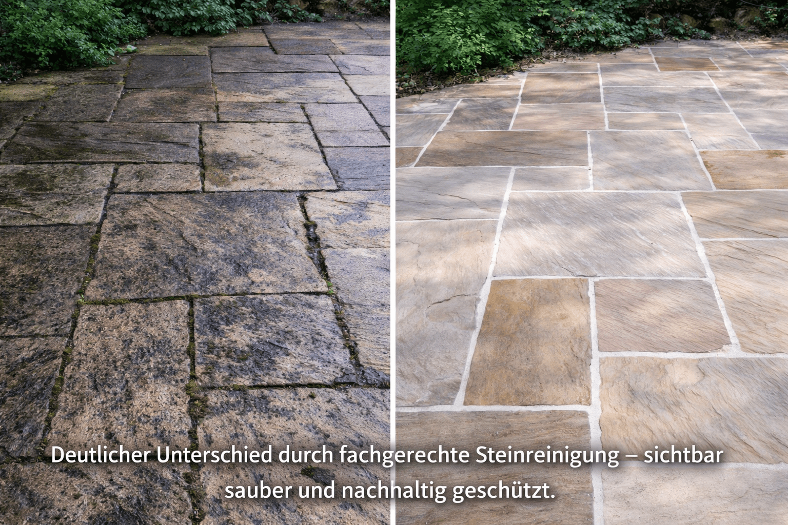 Pflasterstein Terrassenreinigung Wiesbaden – SteinFlix