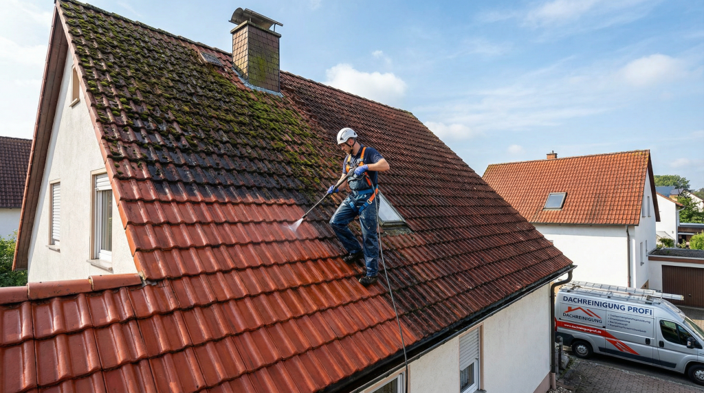Dachreinigung Wiesbaden – SteinFlix
