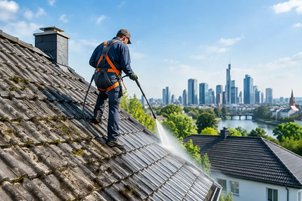 Wann lohnt sich Dachreinigung im Rhein-Main-Gebiet?